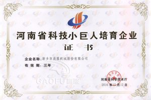 河南省科技小巨人
