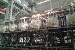 方形摇摆筛客户现场